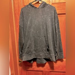 Avia Grey oversized lightweight hoodie